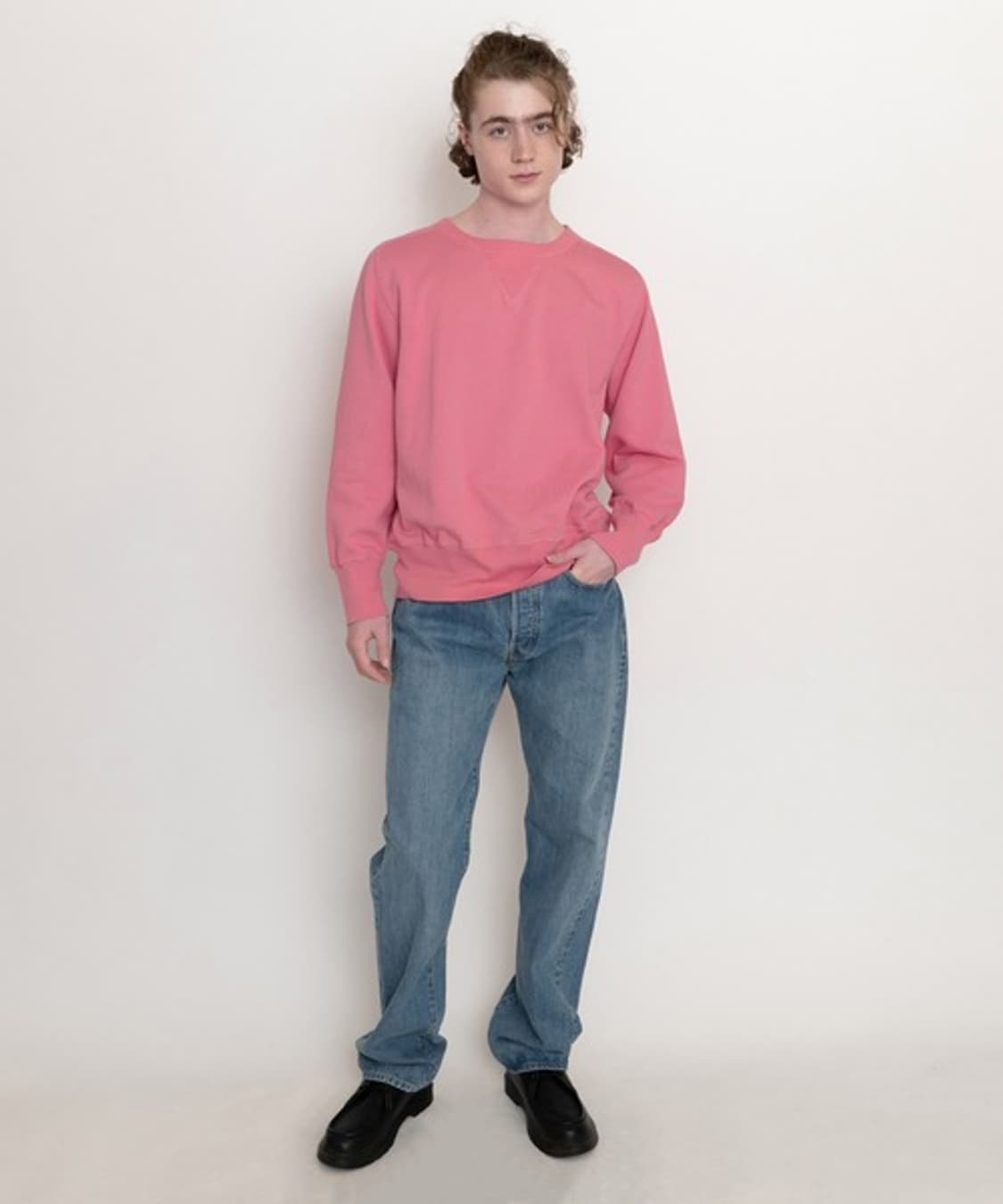 리바이스 LVC 1940's 베이 메도우 스웨트셔츠 데저트 로즈 M 상품이미지9