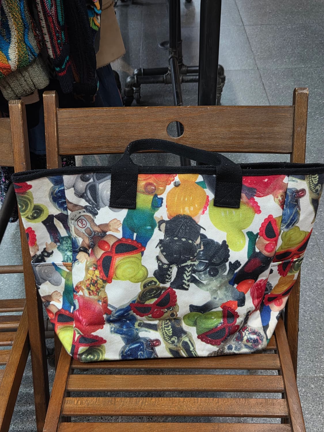 hysteric glamor mini히스테릭글래머 미니짱 토트백 숄더백 상품이미지3