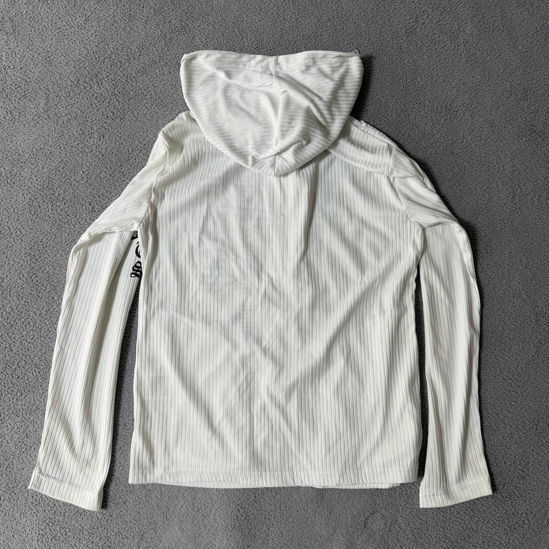 Y2k lettering hoodie 상품이미지4