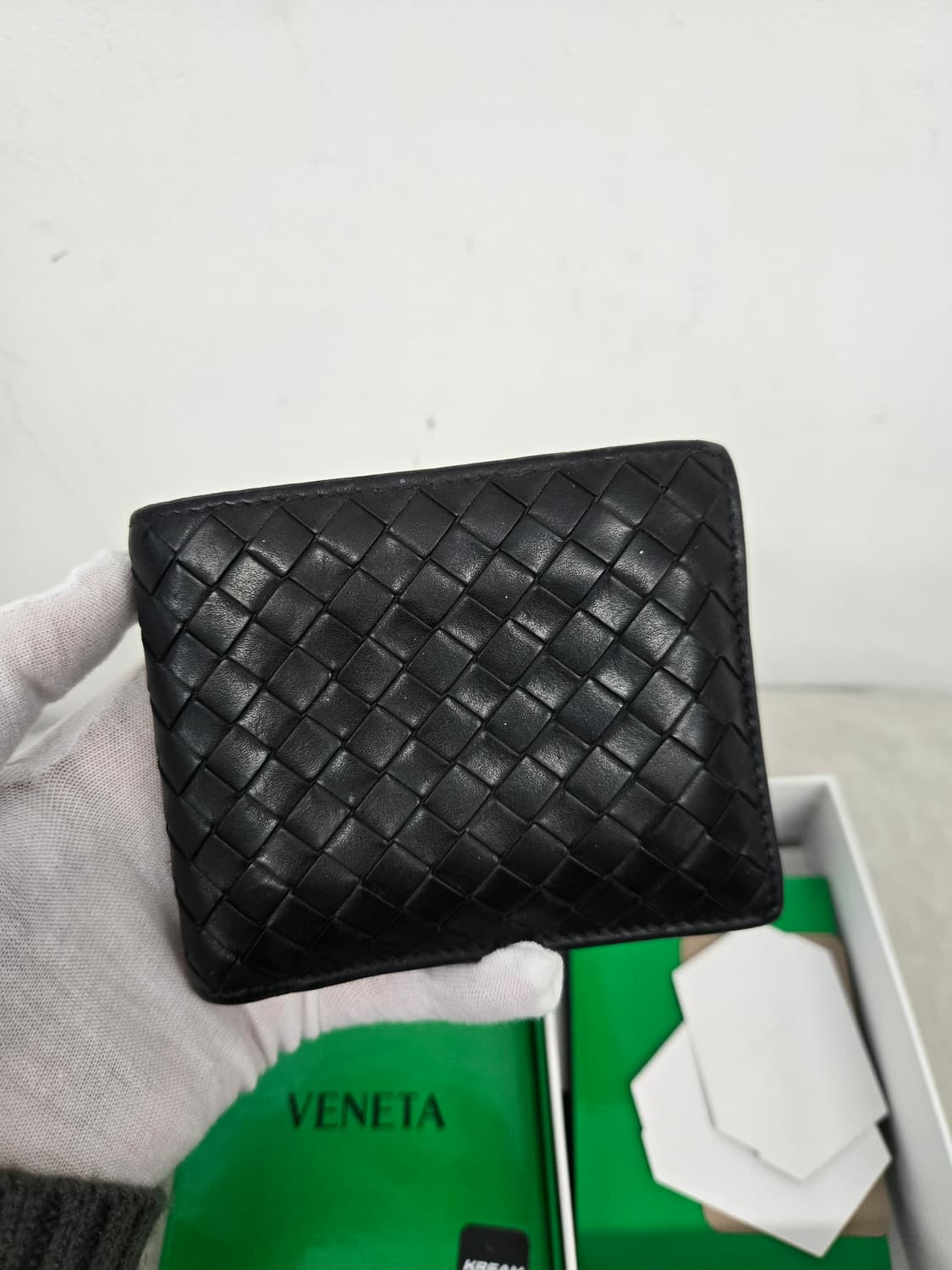 [보증서 정품] 보테가베네타 반지갑 상품이미지1