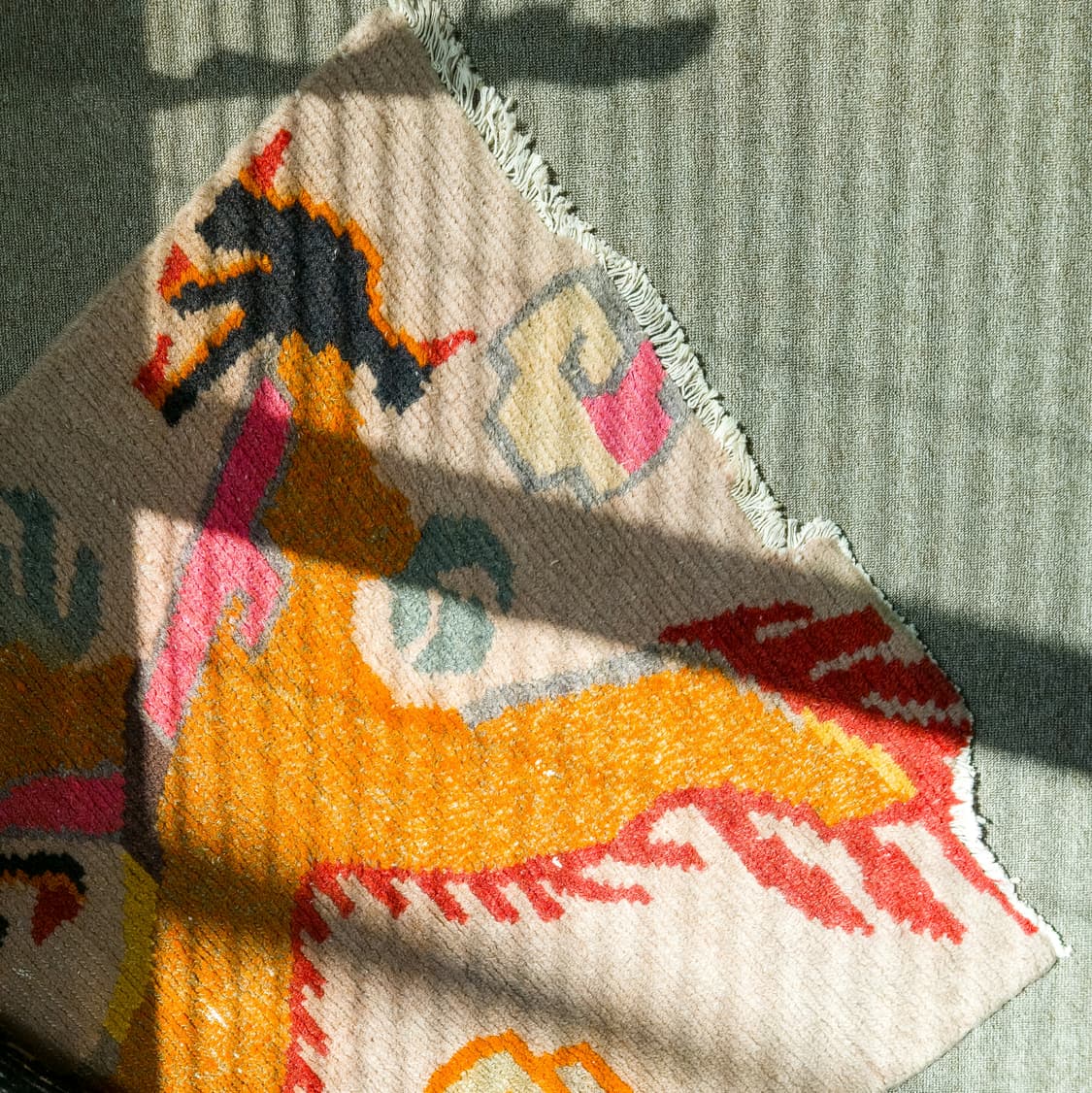 Vintage Tibetan Dragon Rug 상품이미지5