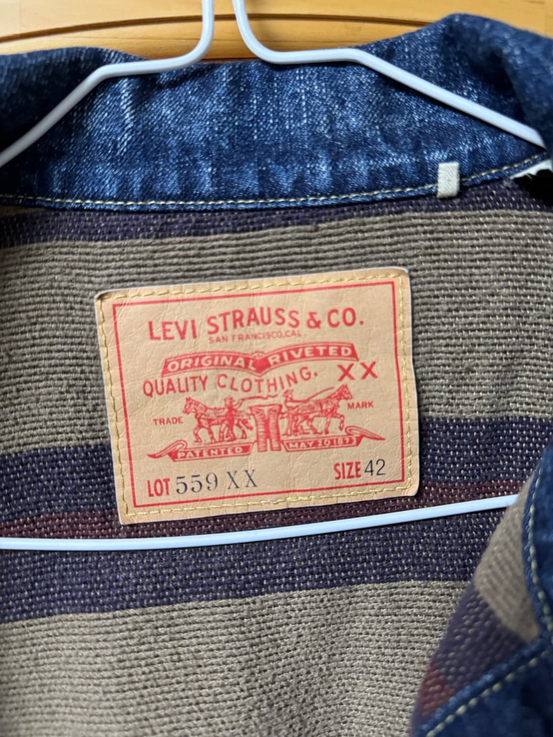 LVC lot 559 데님 트러커 자켓 3세대 상품이미지3