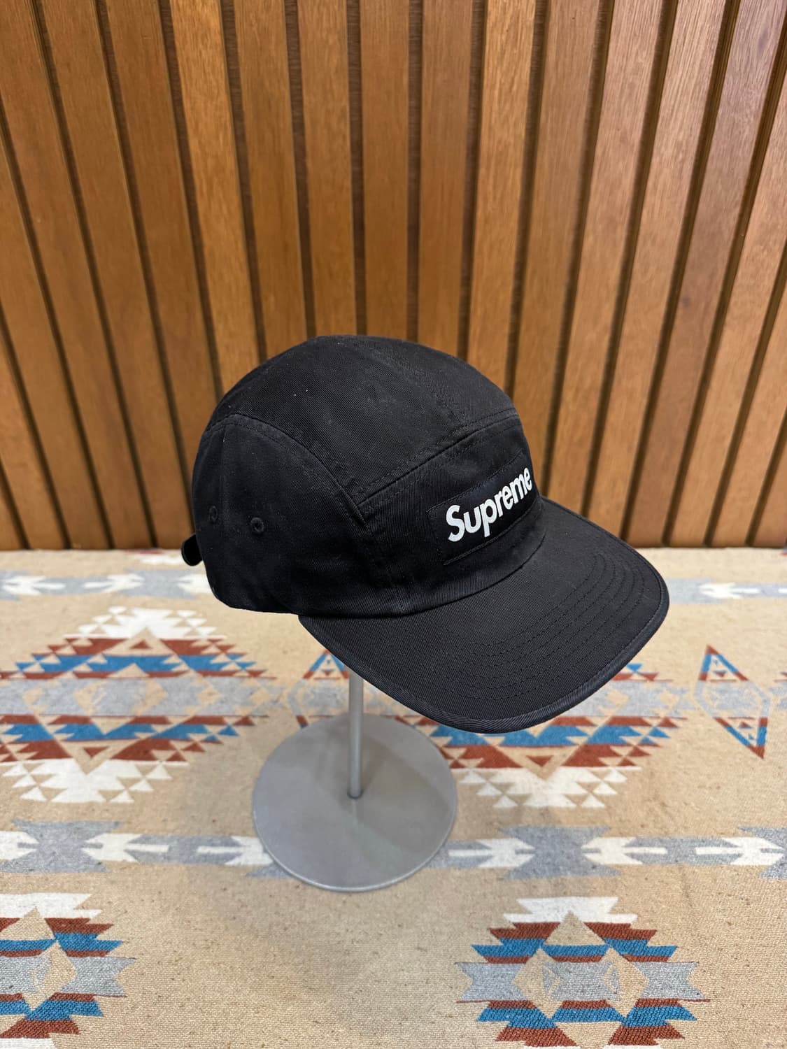 [OS] 슈프림 워시드 치노 트윌 캠프캡 블랙 -26ss 상품이미지4