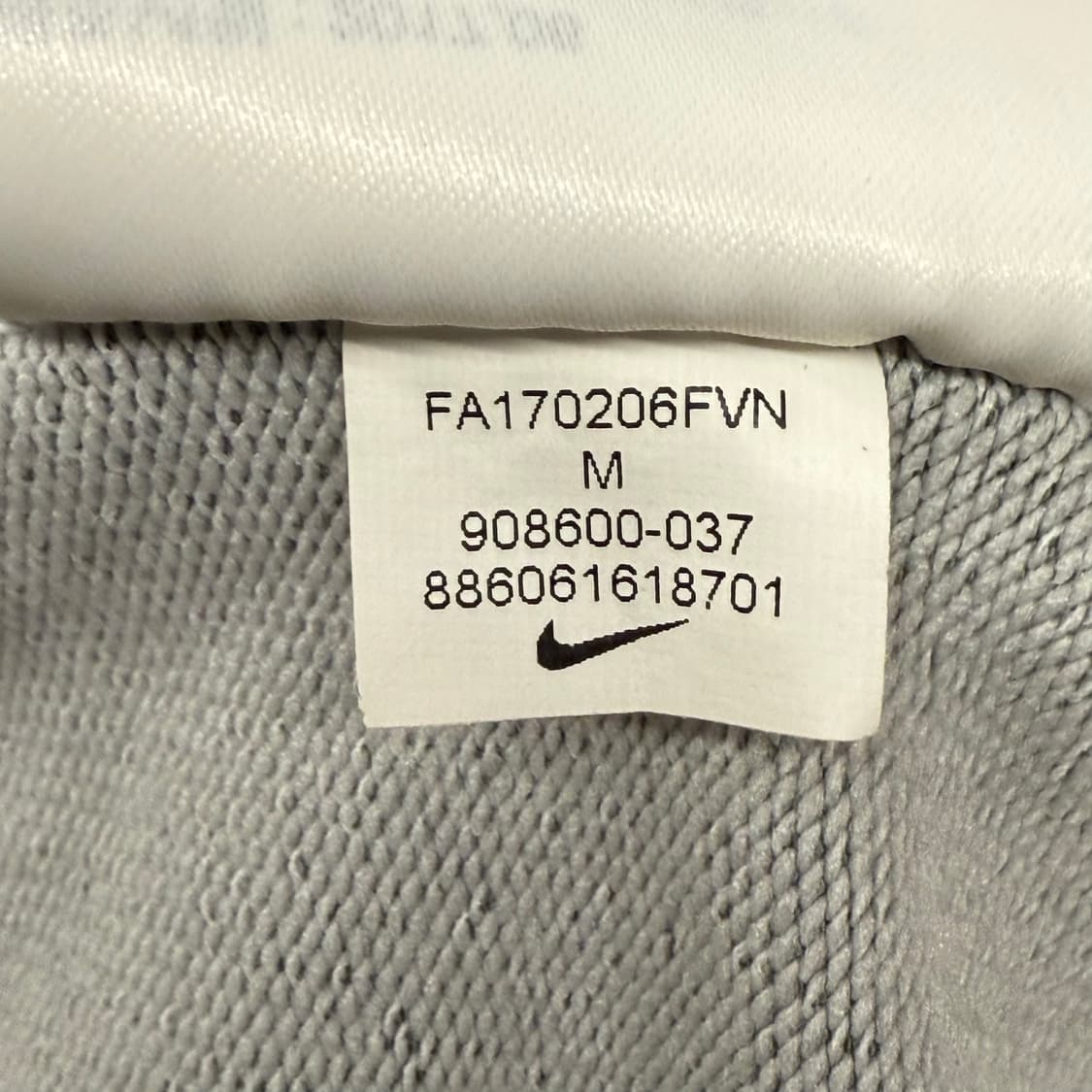 [정품/M] 나이키 후드 집업 그레이 b19 상품이미지7
