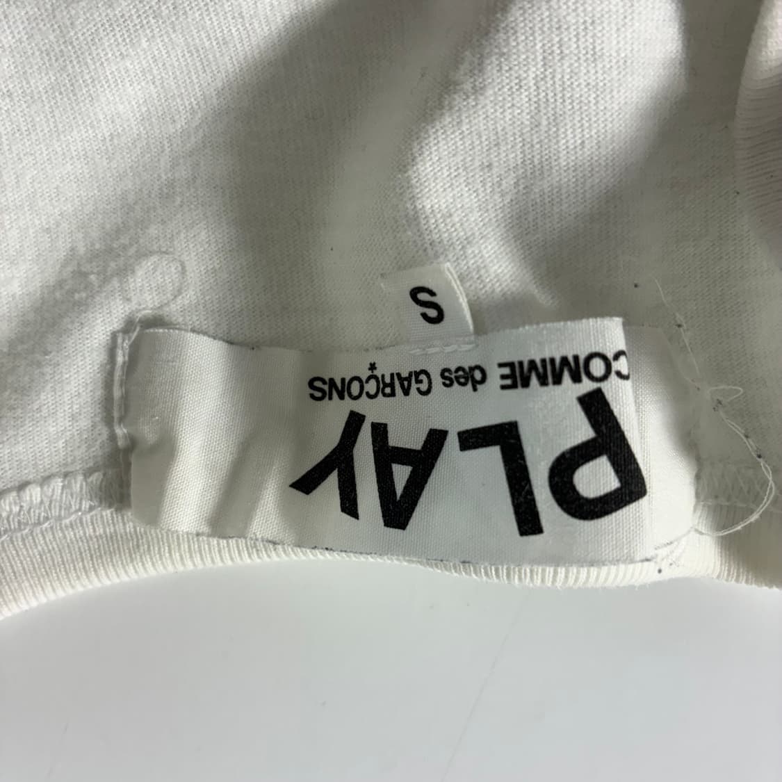 Comme des garsons  꼼데가르송 하트 롱슬리브 티셔츠 상품이미지4