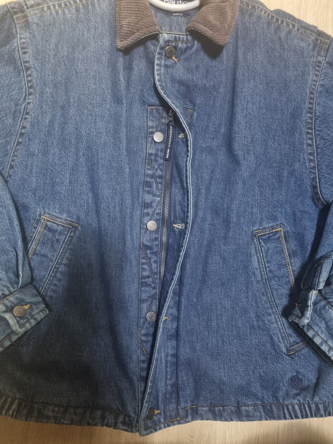 [XL] 노티카 데님 패디드  블루종  상품이미지2