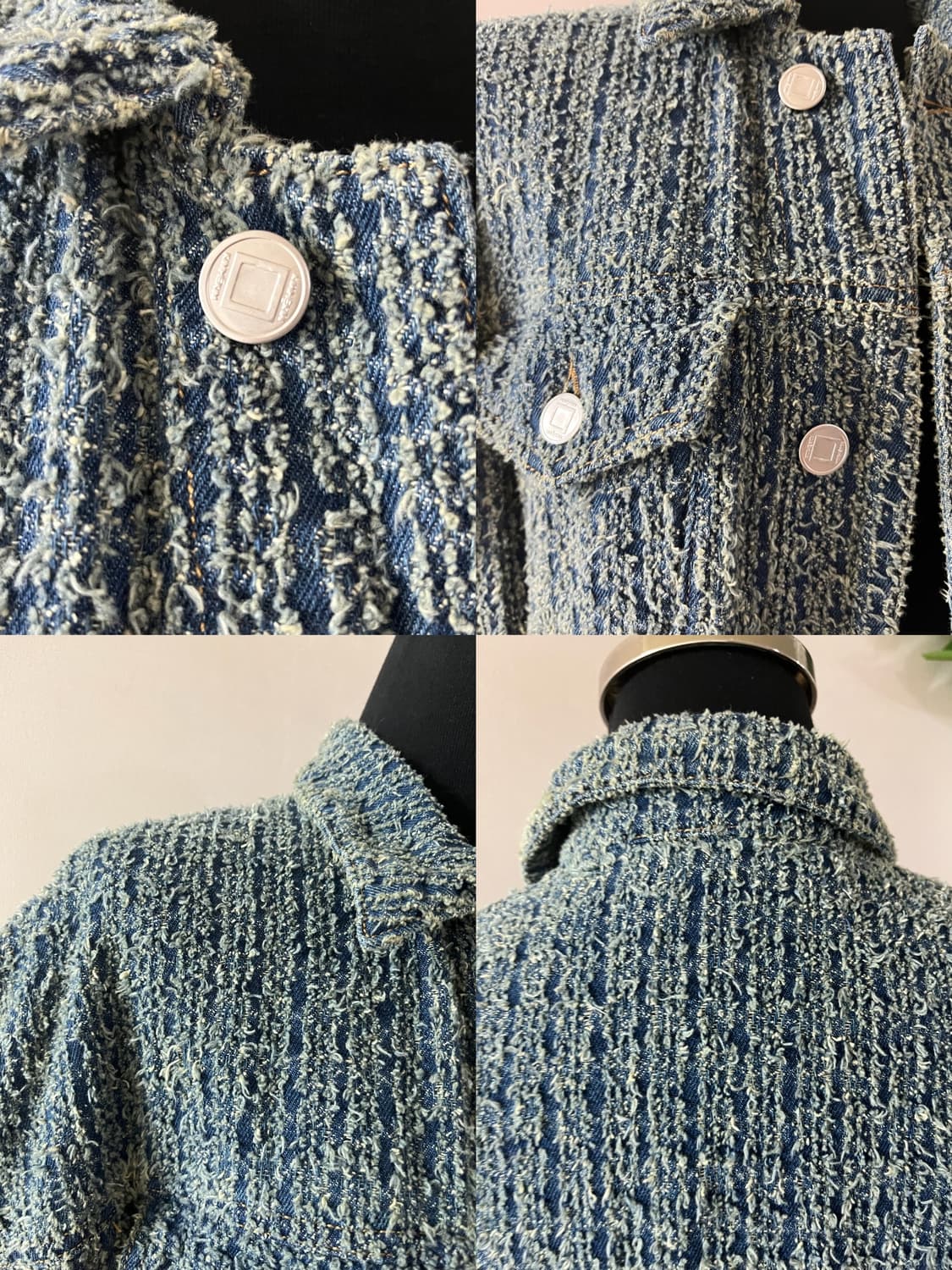 KIMHEKIM 김해김 denim tweed jacket 상품이미지10