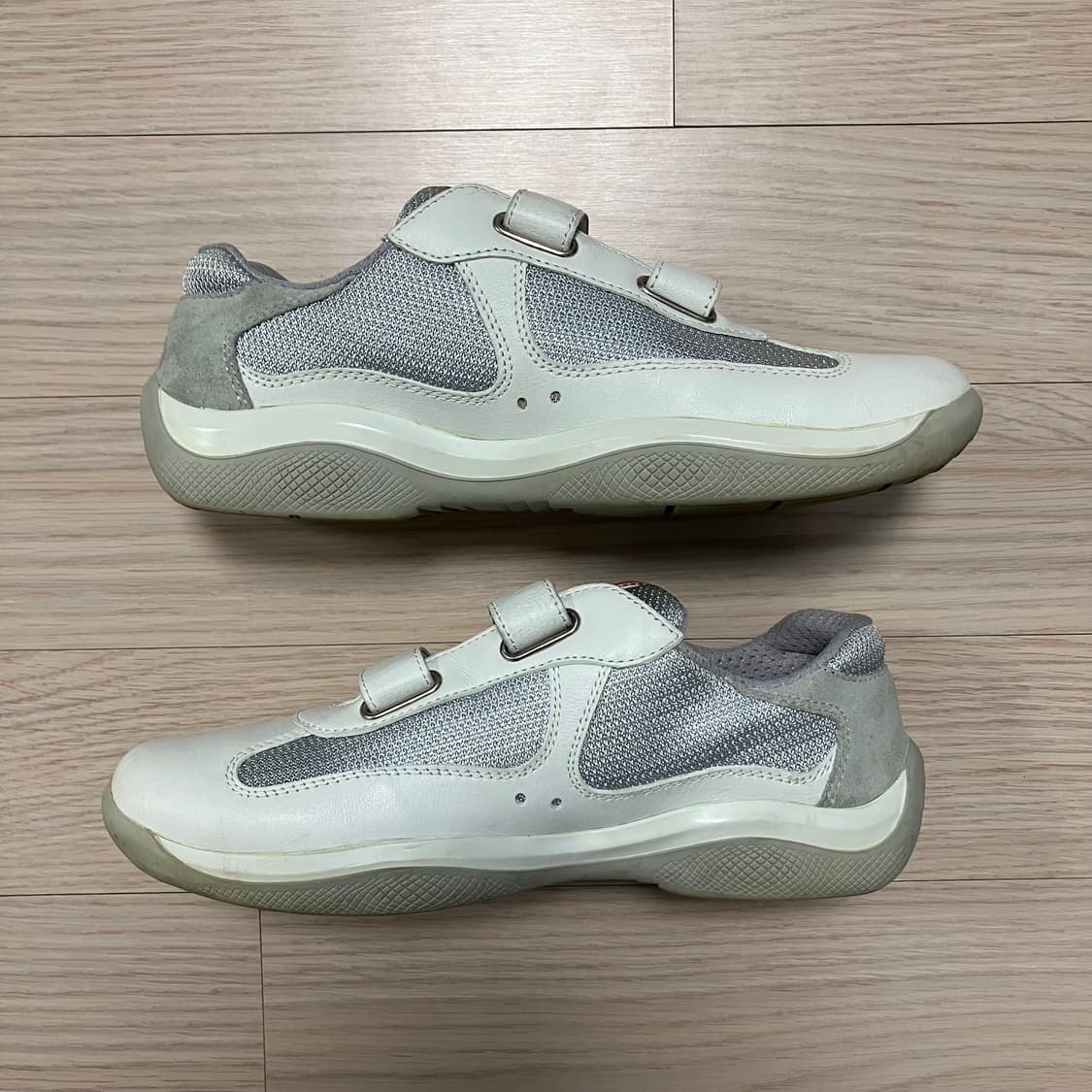 [Prada] 프라다 스포츠 아메리카컵 벨크로 스니커즈 38.5 상품이미지5