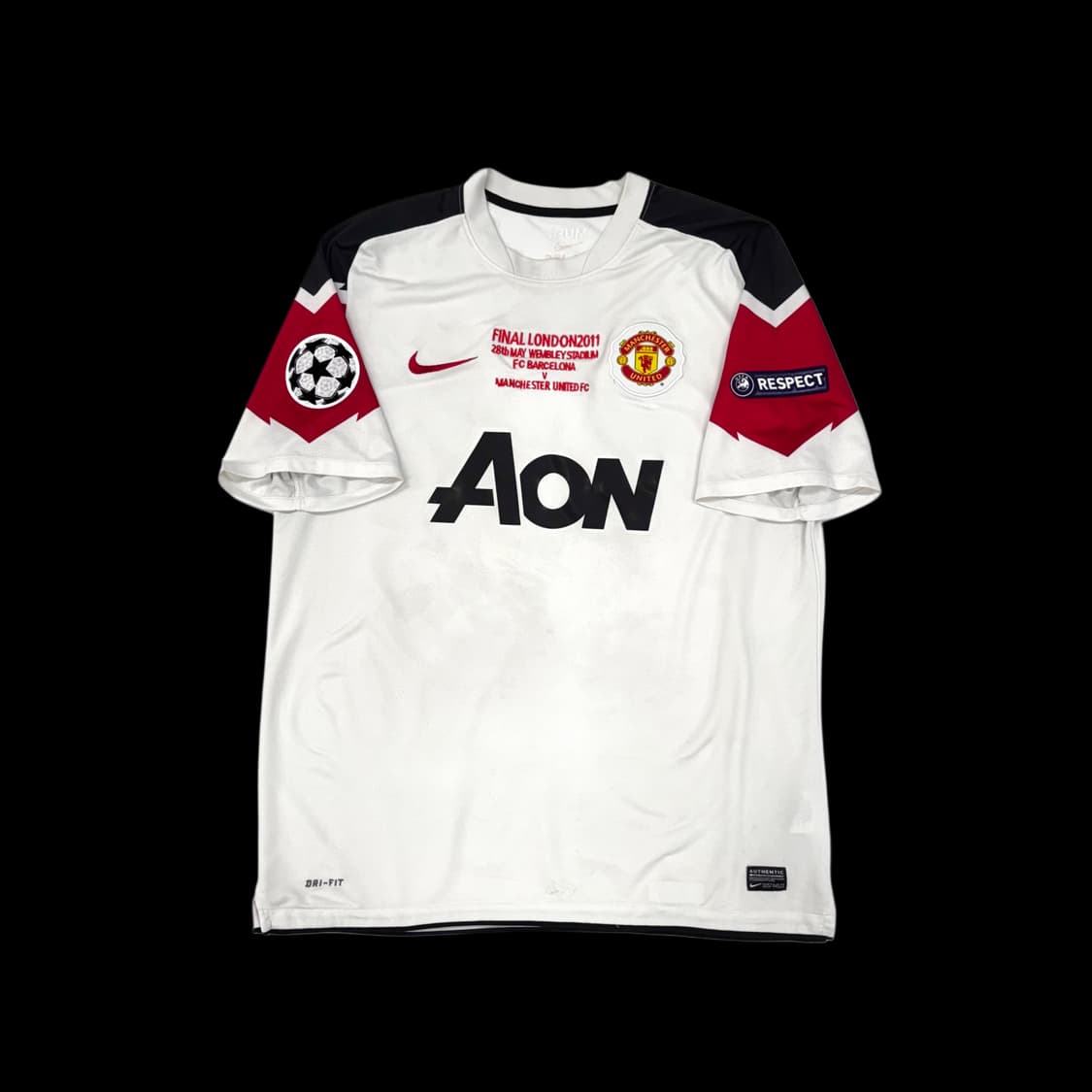 나이키 10 11 맨유 맨체스터 유나이티드 어웨이 박지성 결승 유니폼 상품이미지1