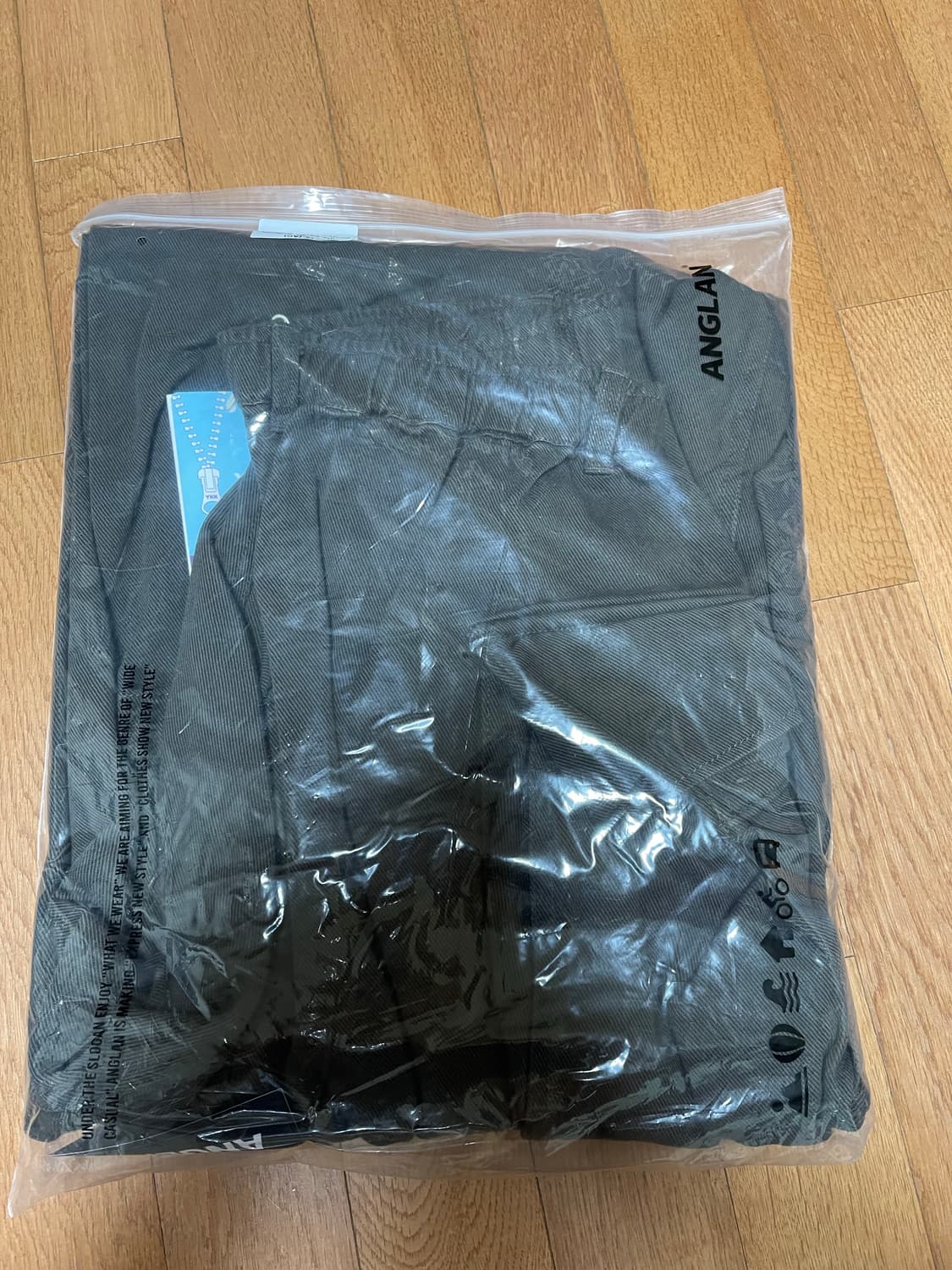 앵글런 anglan 정글 카고 벌룬 팬츠 다크브라운 새상품 상품이미지5