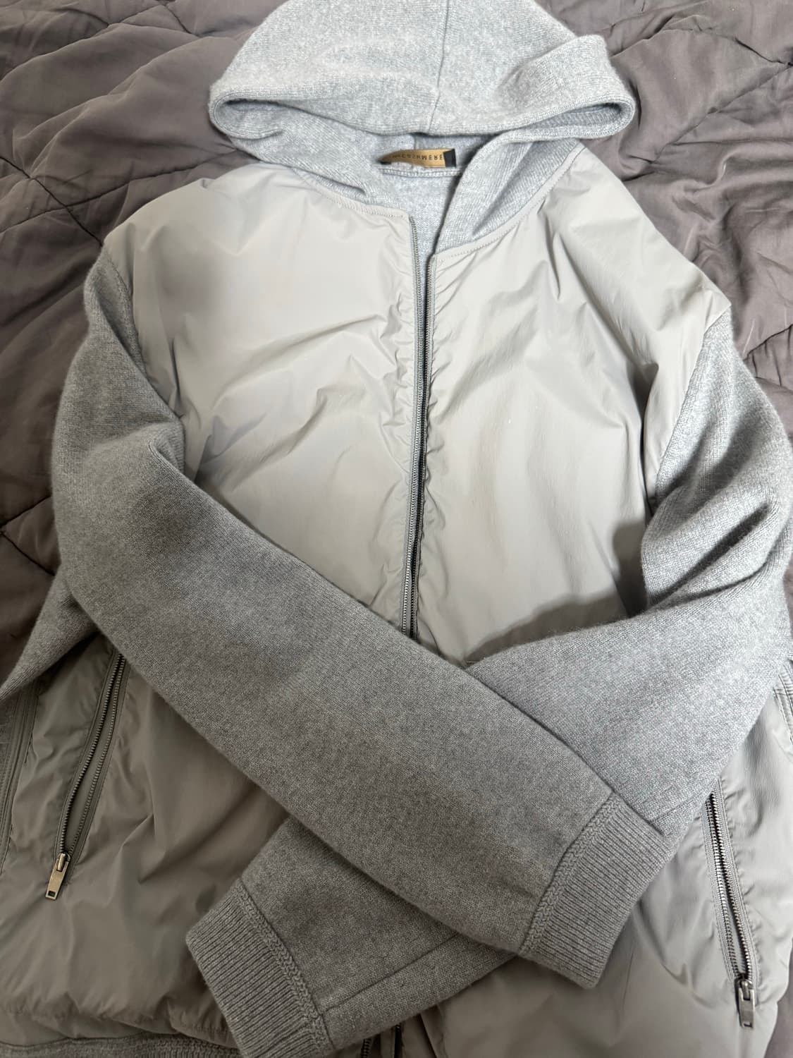 한섬 더 캐시미어 후드자켓 (급처)남성 상품이미지1