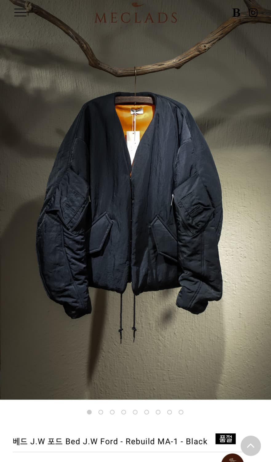 (0)bed j.w ford 베드 포드 24fw ma1 자켓 상품이미지1