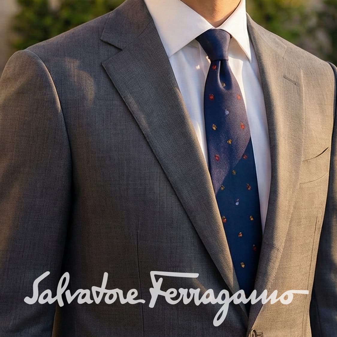 살바토레 페라가모 실크 패턴 넥타이 9.7cm A+등급 K2026 상품이미지1