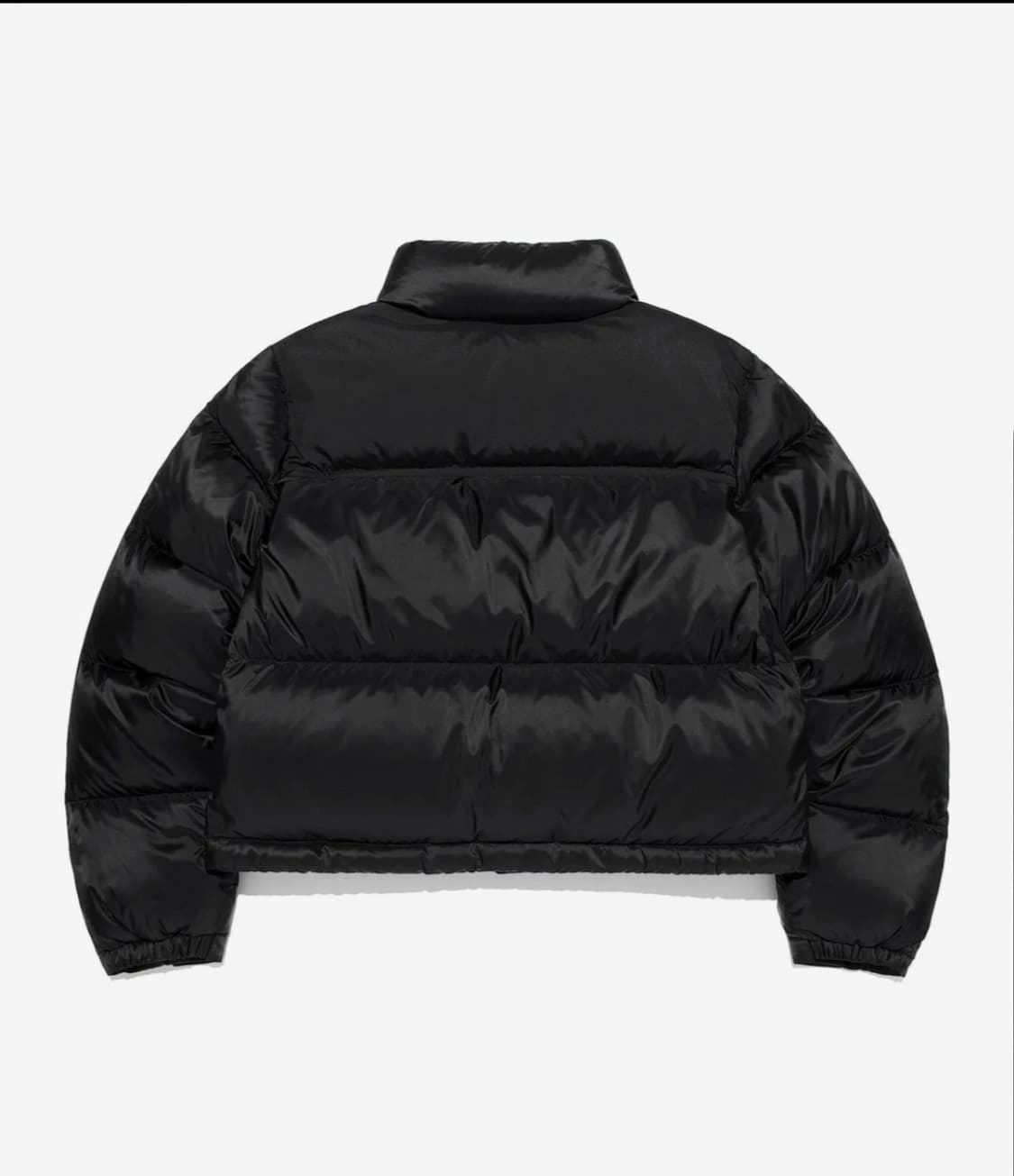 리 우먼 크롭 릿지 다운 블랙 M 상품이미지2