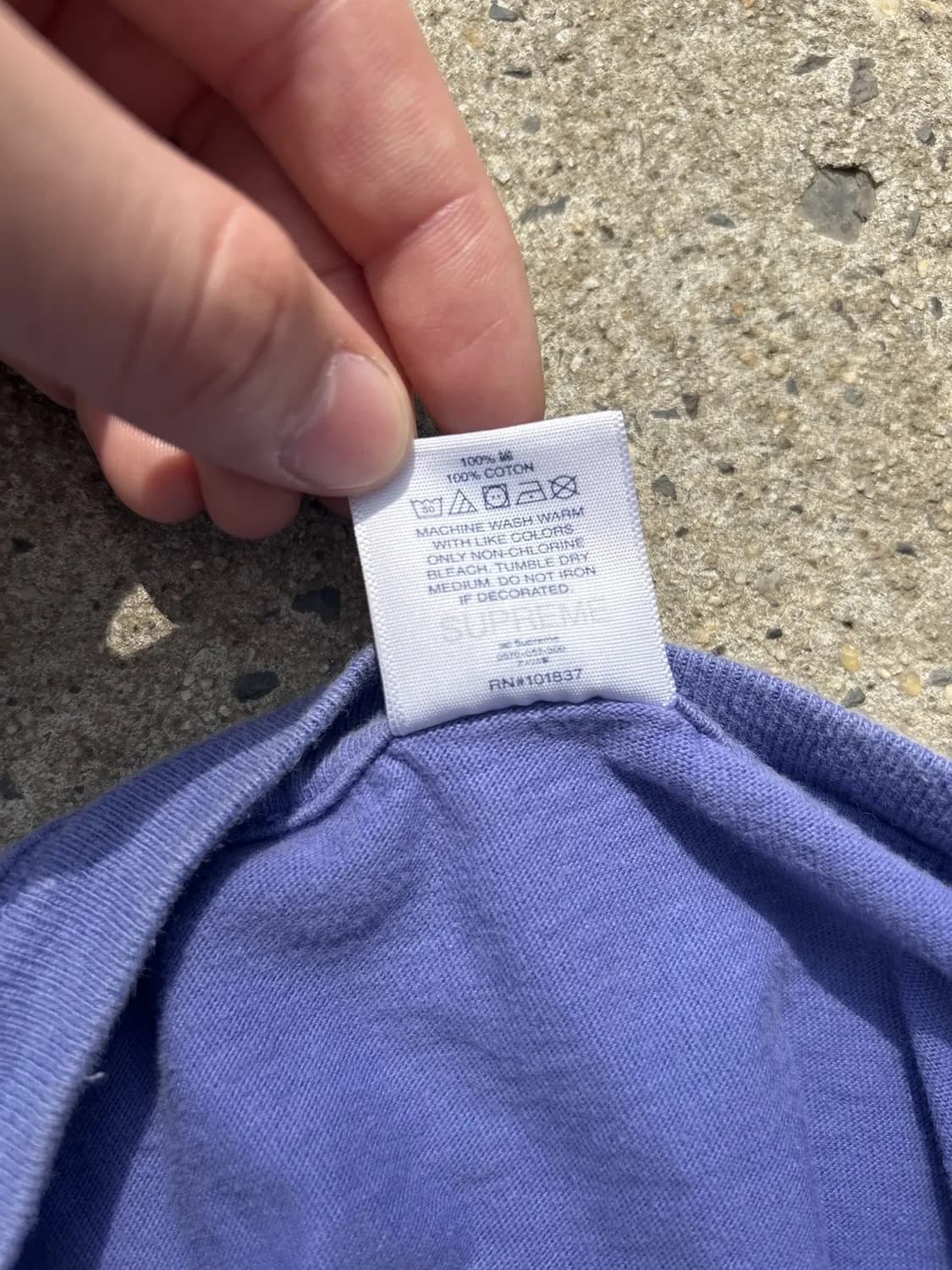 🇺🇸 히스테릭 글래머 X 슈프림 롱슬리브 글리터 티 상품이미지6