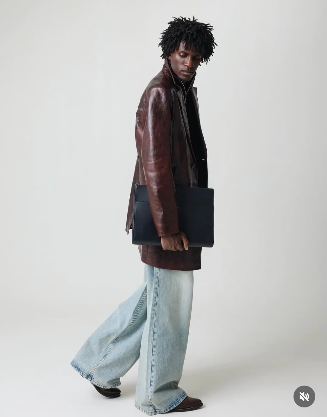 진짜 ㅈ되는 연청 와이드 레그 데님 상품이미지5