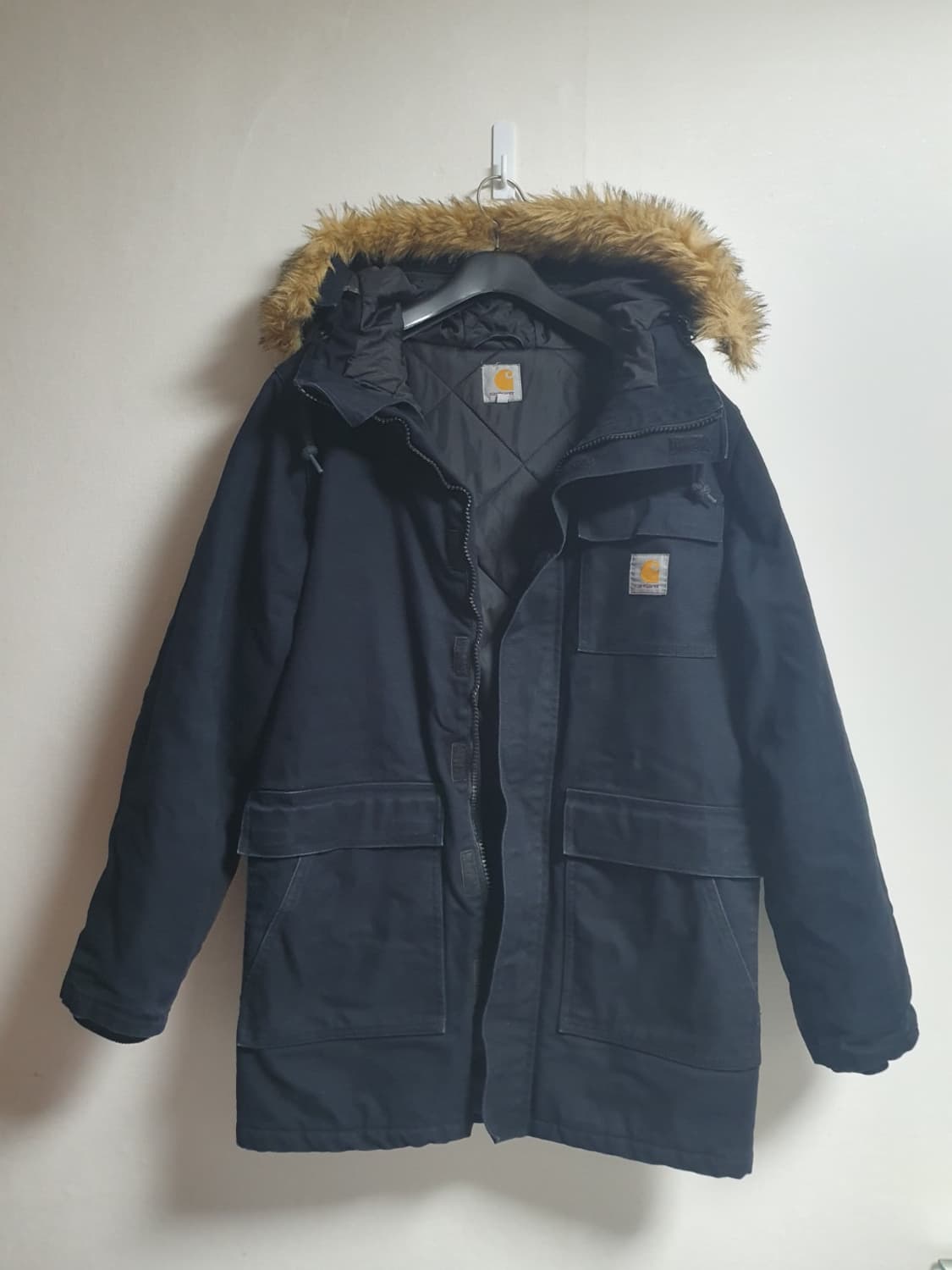 택포 칼하트 패딩 시베리아파카 누빔 점퍼 S 상품이미지3