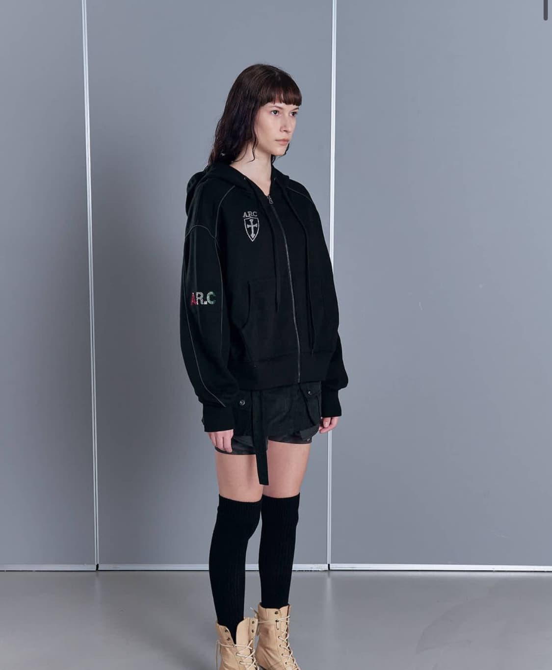 2000 아카이브 네셔널 레이싱 후드집업 상품이미지3