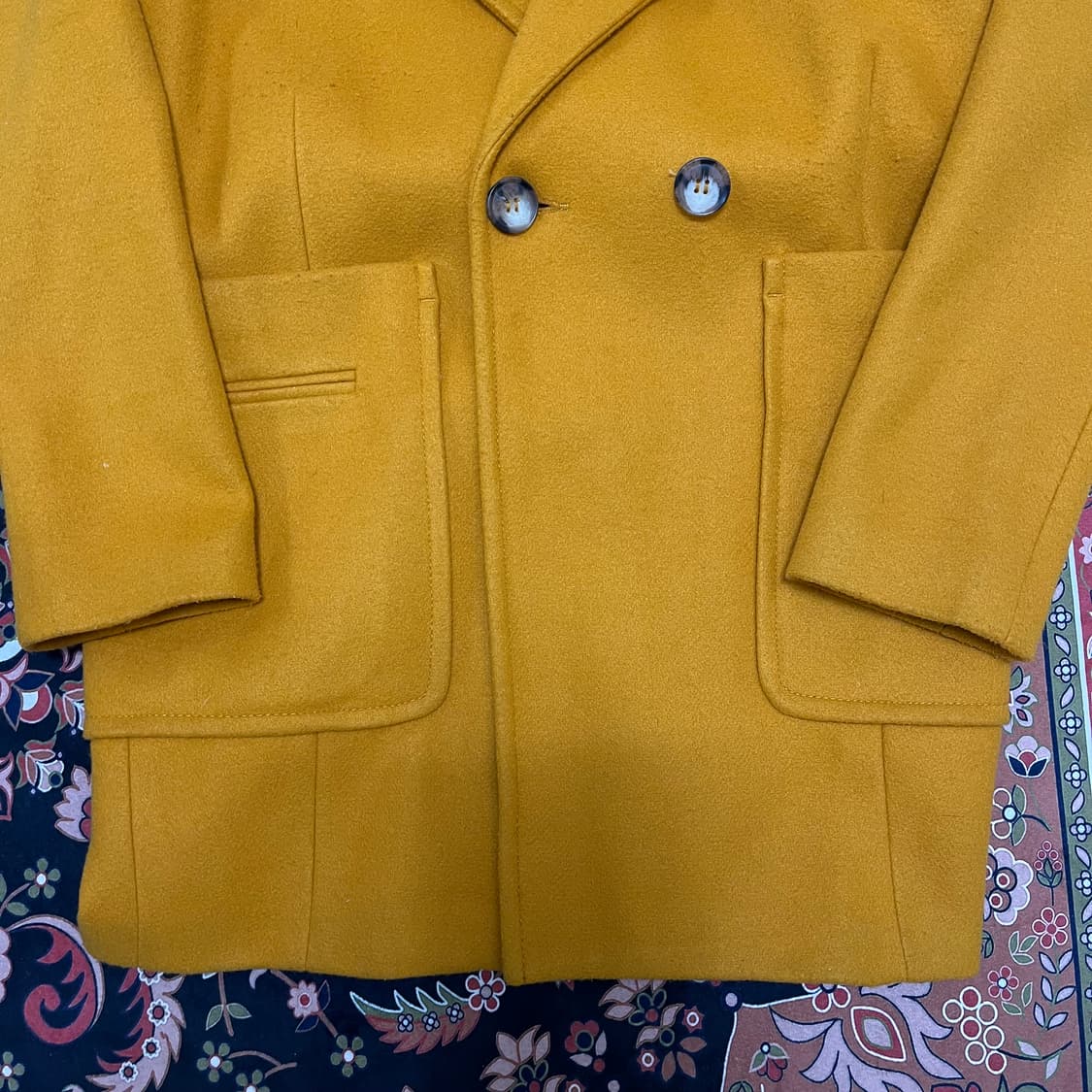 탑샵 여성 럭셔리 울 더플 코트 2 상품이미지3