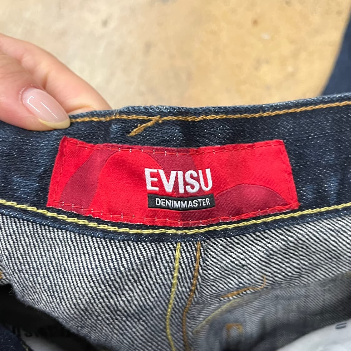[정품/28] EVISU 에비수 데님 청바지 b16 상품이미지4