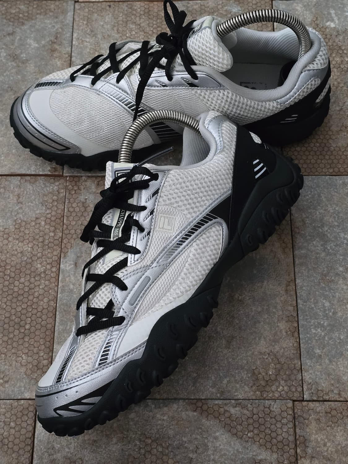 (260)휠라 에샤페 v2 화이트 블랙 상품이미지3