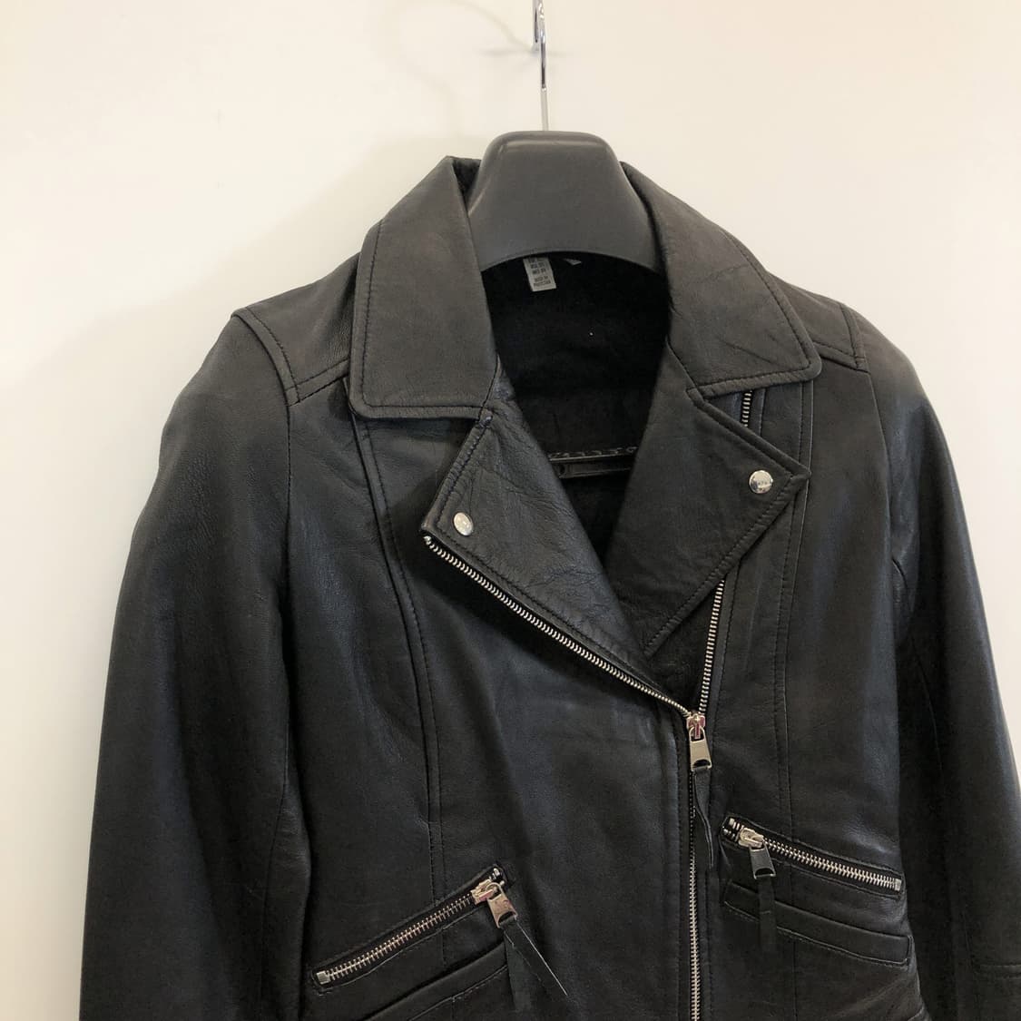 자라우먼 양가죽 라이더자켓 XS 상품이미지3