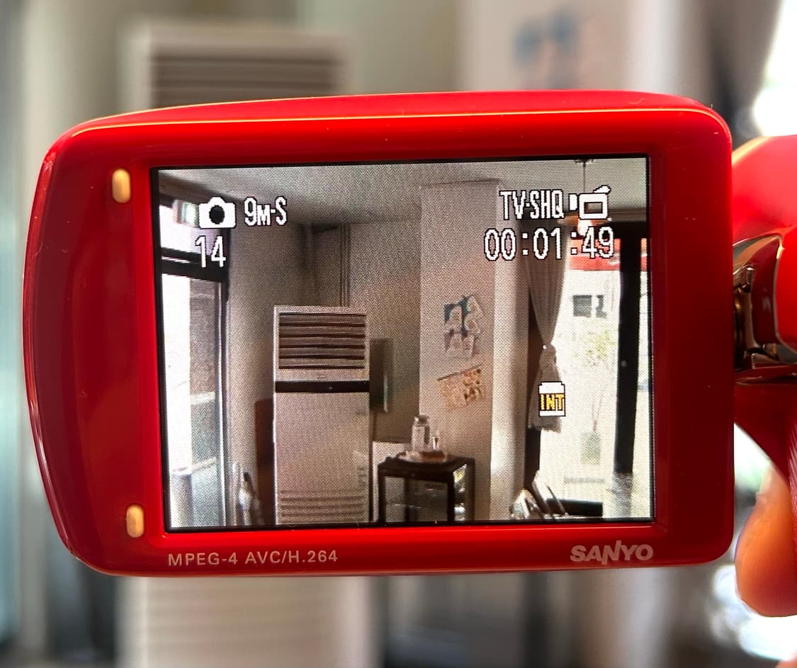(백예린캠코더) 산요 작티  Sanyo Xacti DMX-CG9 상품이미지4
