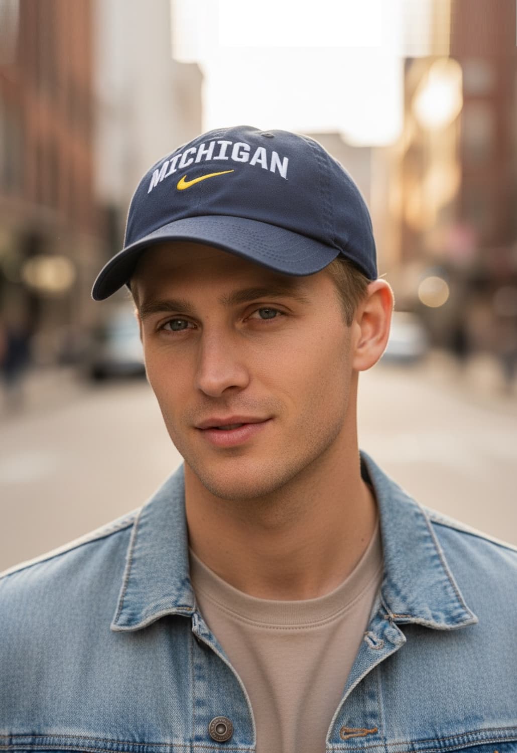 나이키 빈티지 초레어 헤리티지86 미국 미시간주 볼캡 모자 운동 헬스여행 상품이미지8