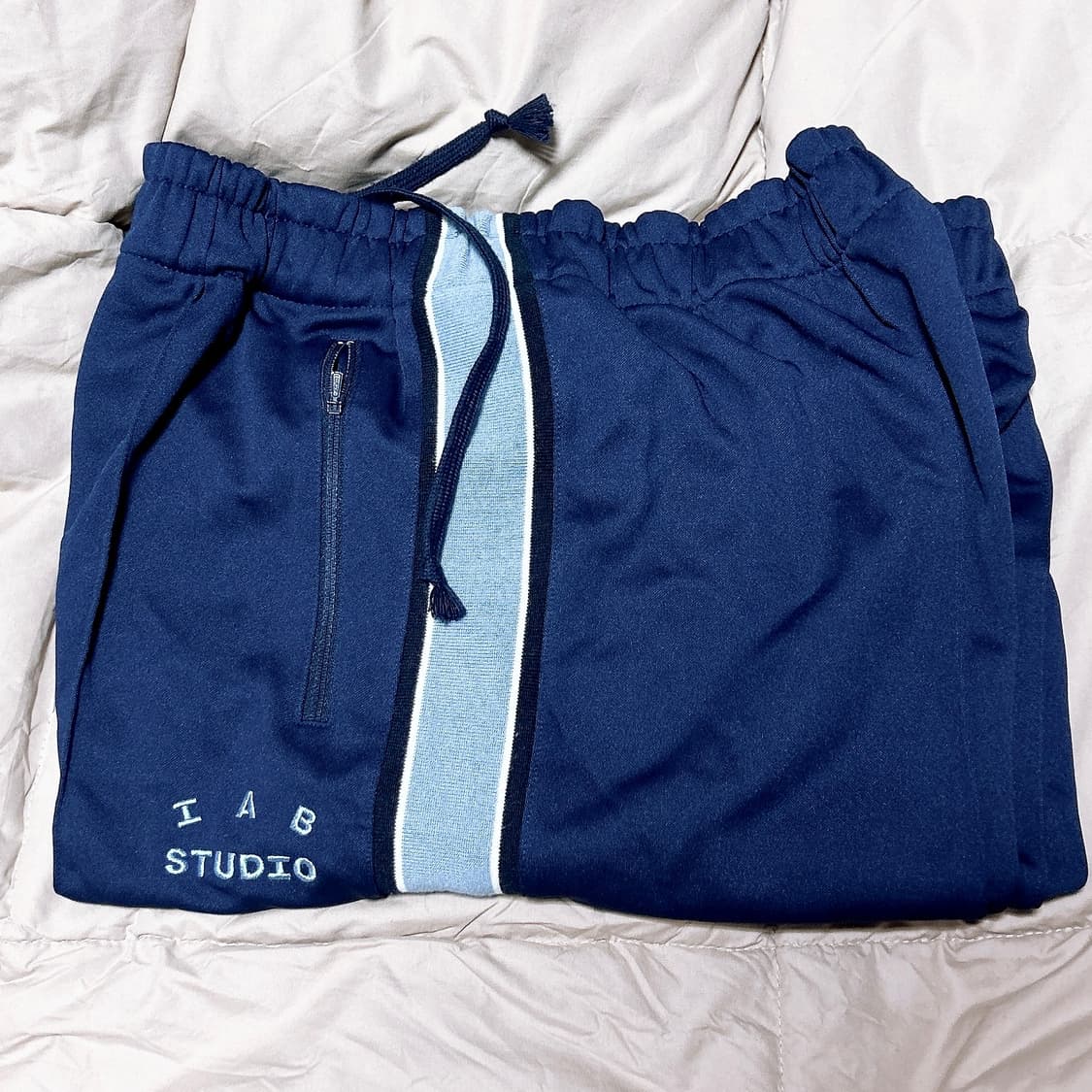 아이앱 스튜디오 트랙 팬츠 네이비 XL 상품이미지2