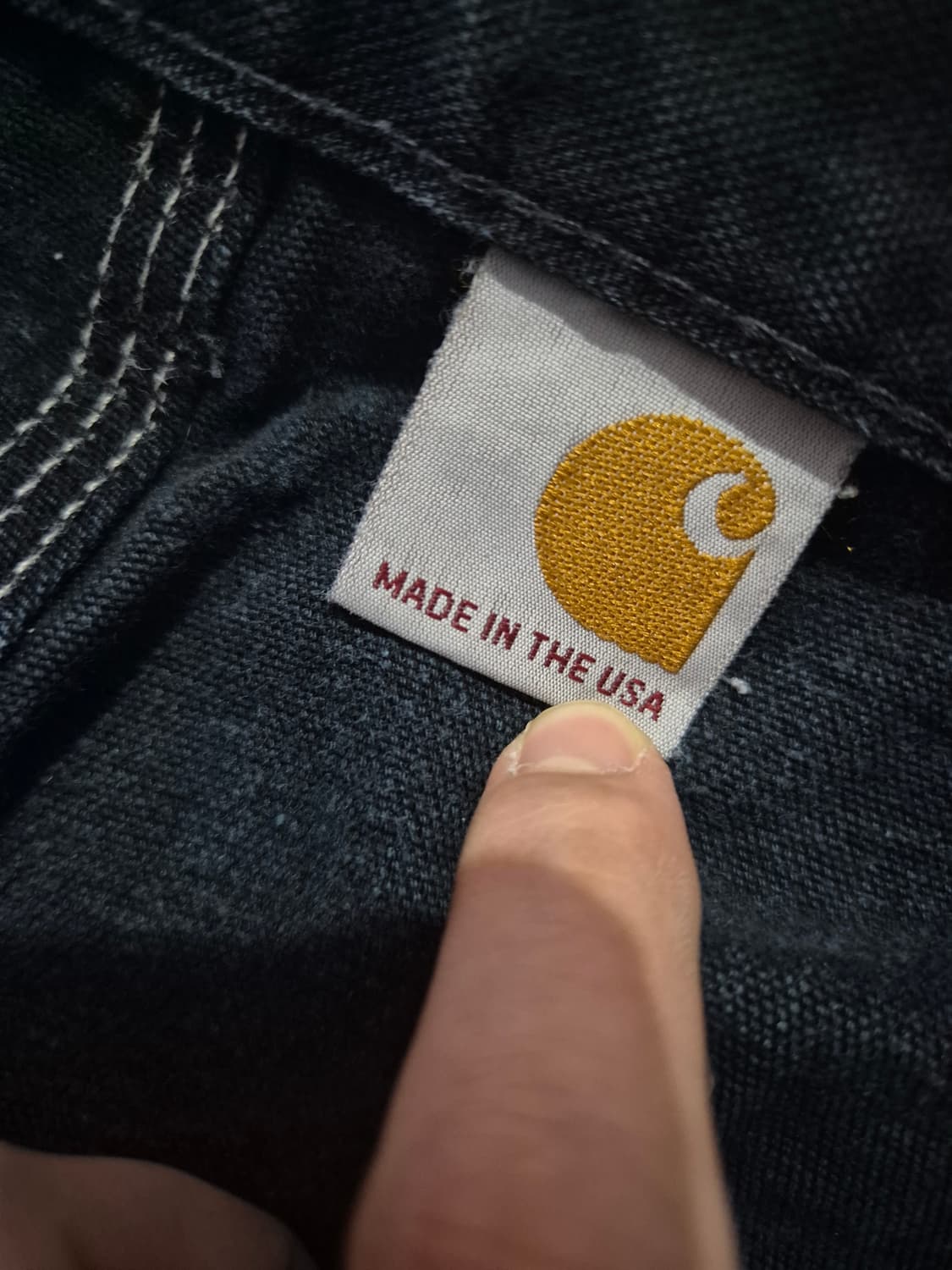 [36] 칼하트 더블니 B01 BLK 상품이미지3