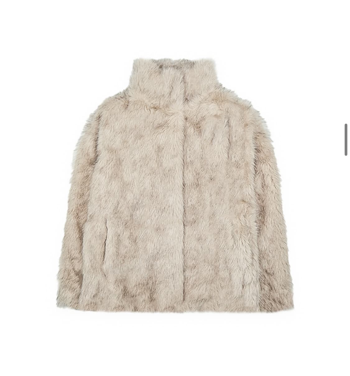 오피쉬 FLUFFY MIX FUR JACKET (LIGHT GRAY) 상품이미지5