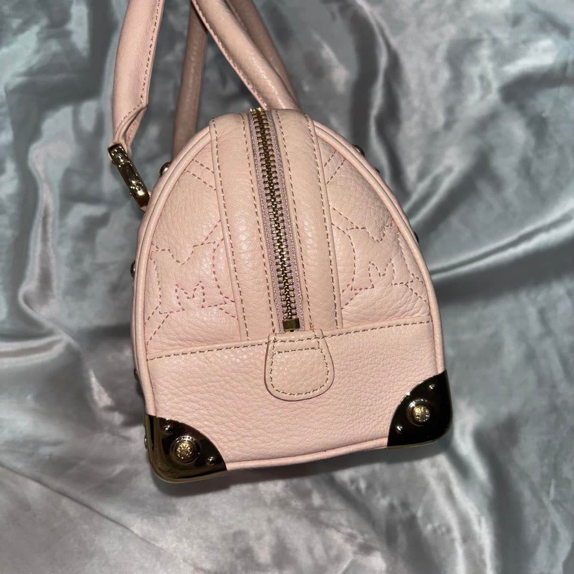 빈티지 메트로시티 핑크 퀄팅 토트백 가방 / 갸루 y2k 상품이미지5