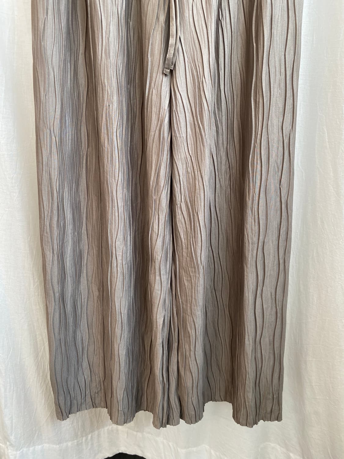 그레이브라운 링클드 밴딩팬츠(F) 상품이미지5