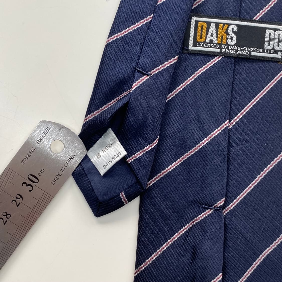 닥스 (DAKS) 명품 정품 넥타이 8.3cm 상품이미지5