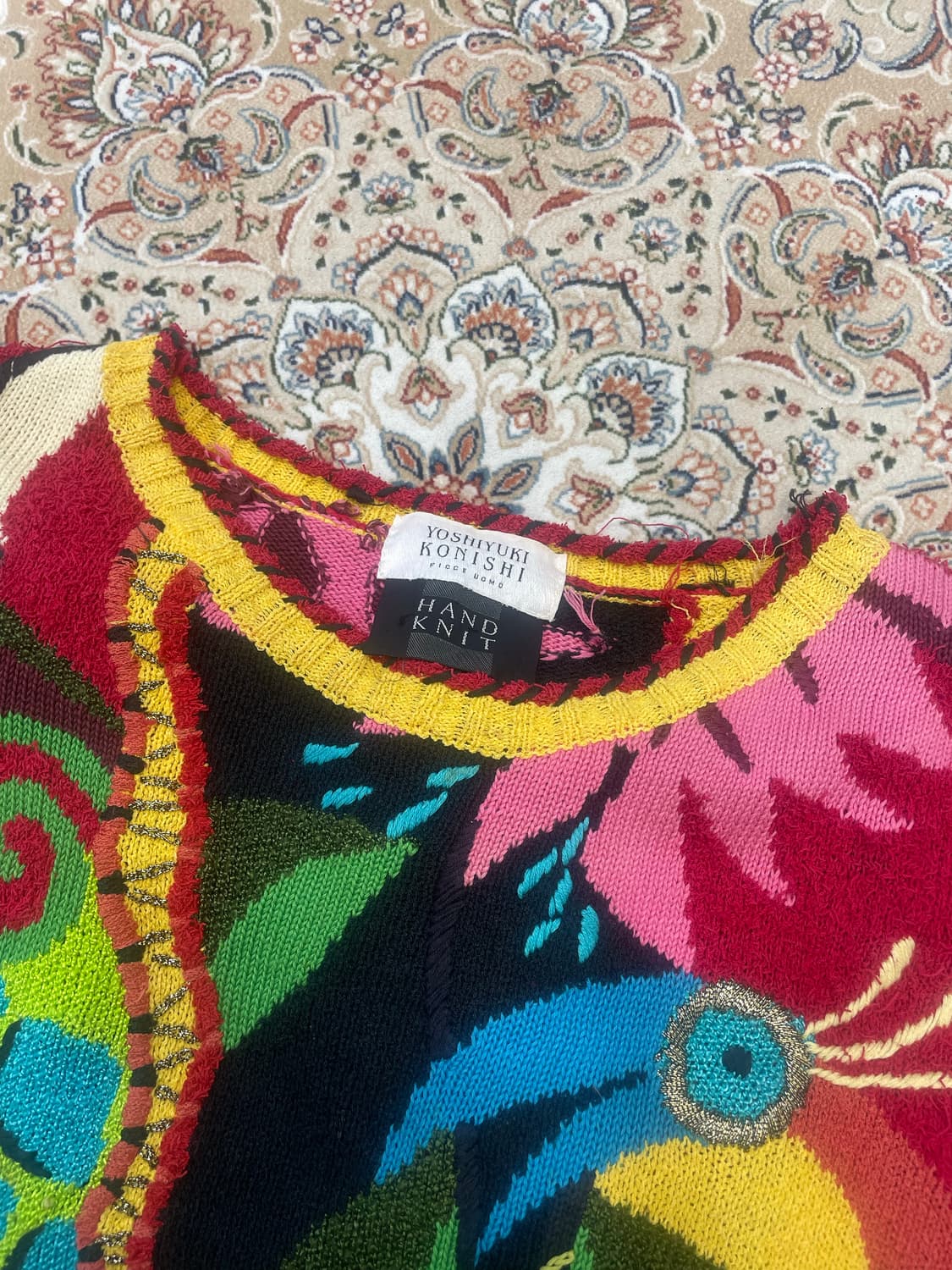 코니쉬 요시유키 HAND KNIT 니트 L 상품이미지3
