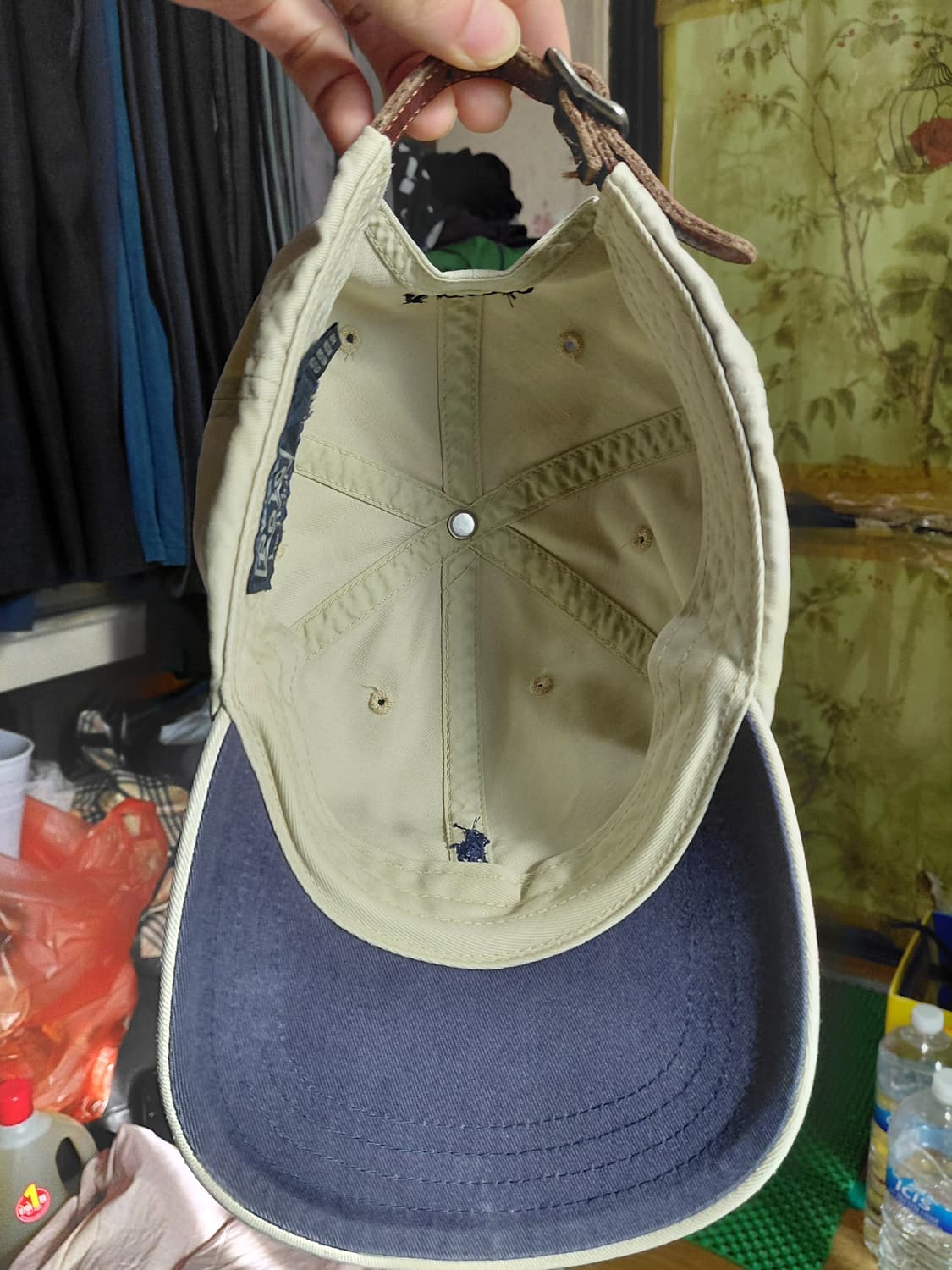 [폴로 랄프로렌]구형 볼캡 베이지컬러  상품이미지5