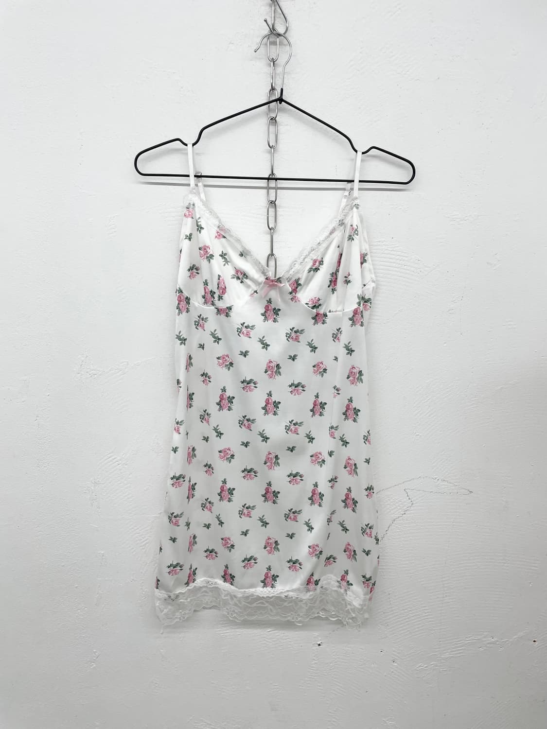 화이트 플로럴 레이스 원피스 상품이미지4