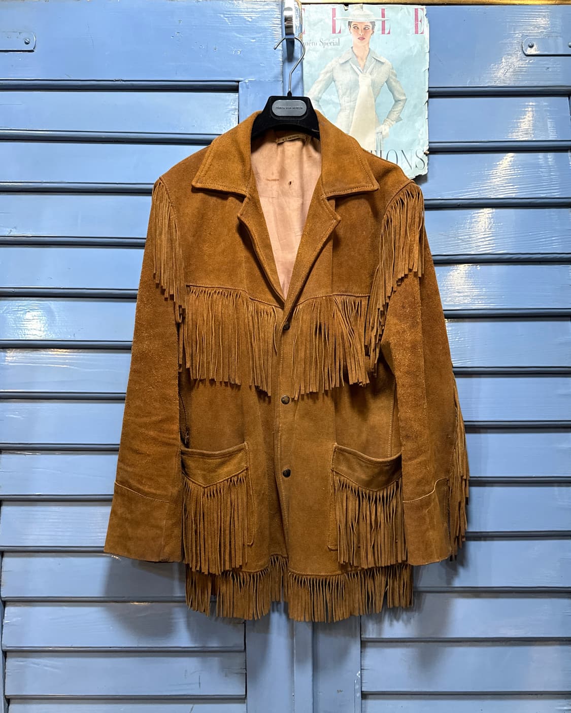 70s 아메리칸 웨스턴 프린지 자켓 상품이미지1