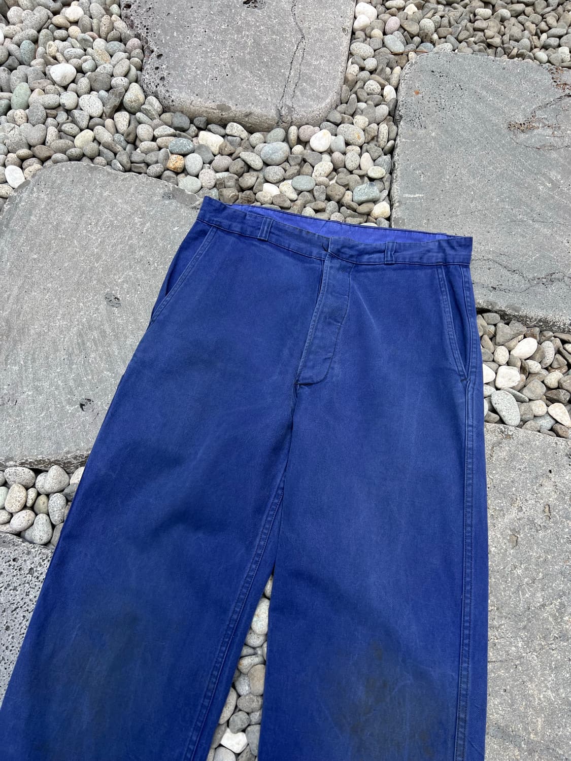 (30인치) OLD VINTAGE FADED BLUE 프렌치워크팬츠 상품이미지5