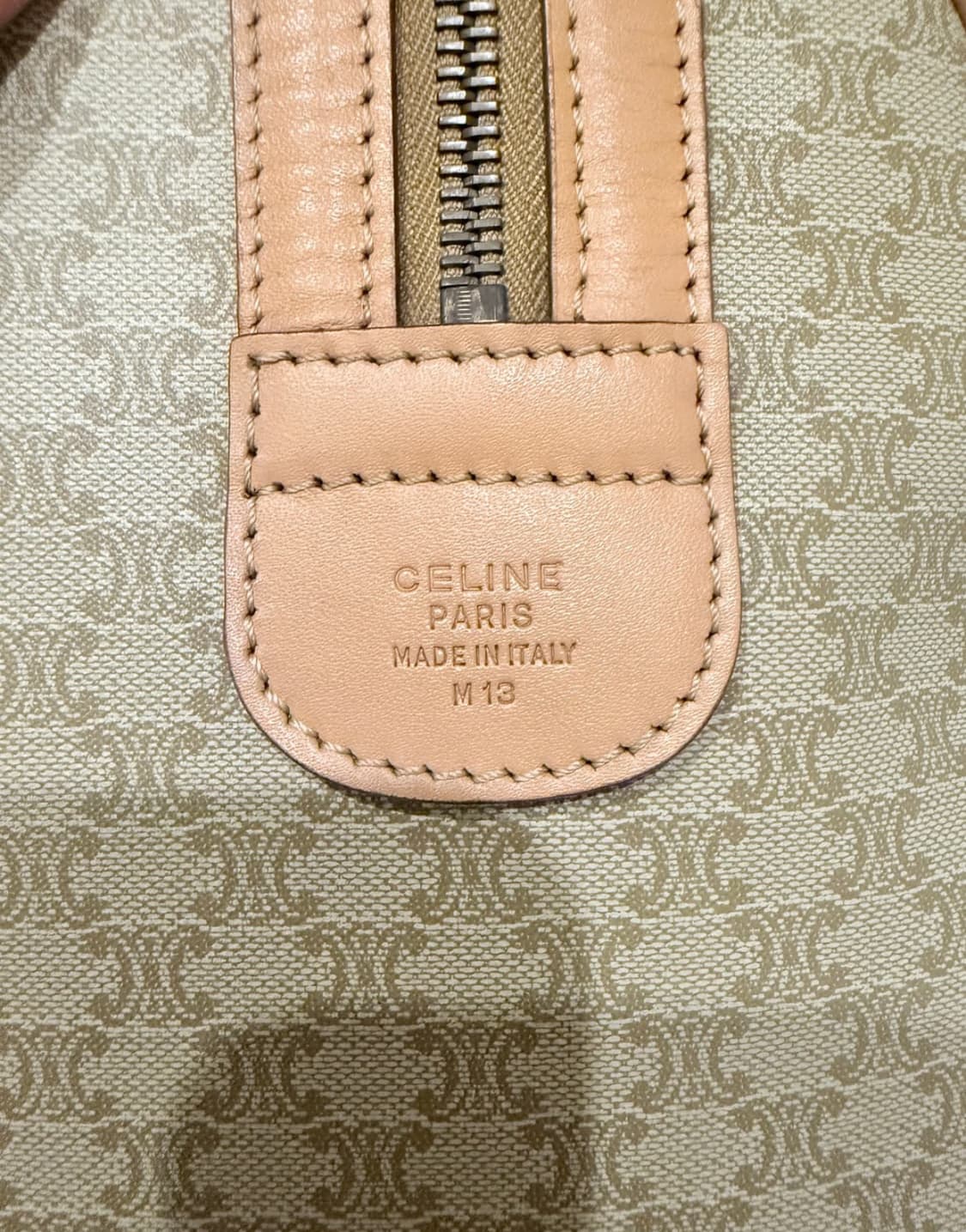 빈티지 셀린 마카 보스턴백 30cm x 18cm x 16cm 상품이미지4