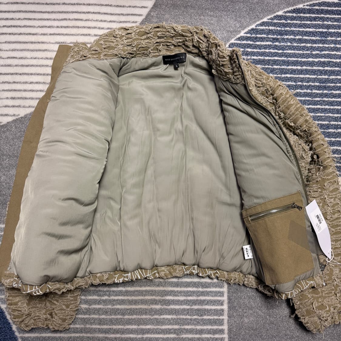 Who Decides War 후디사이즈워 허스크 다운 자켓 새상품 상품이미지2