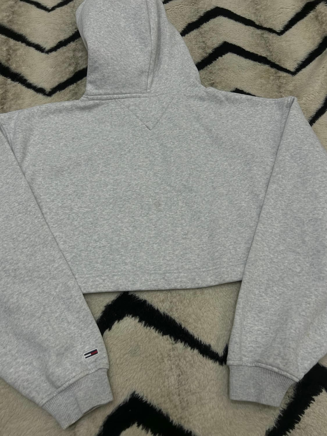 [S]타미진스 크롭 후드/멜란지그레이/기모 상품이미지4