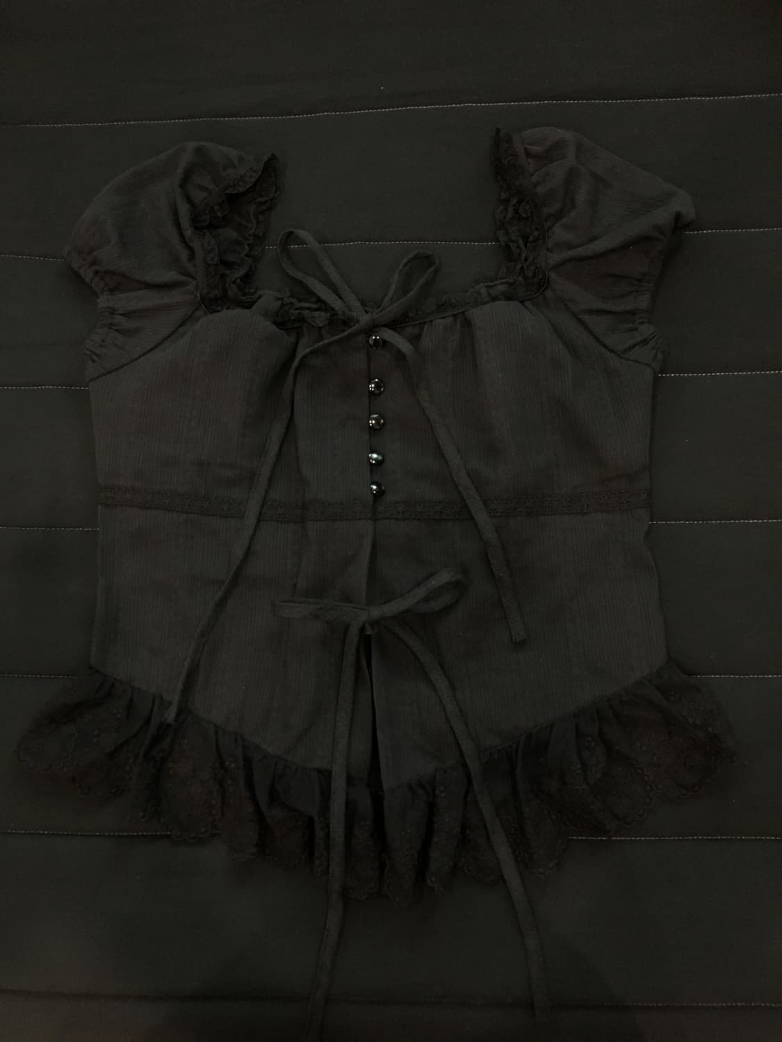 뉴얼린 로제 블라우스 상품이미지2