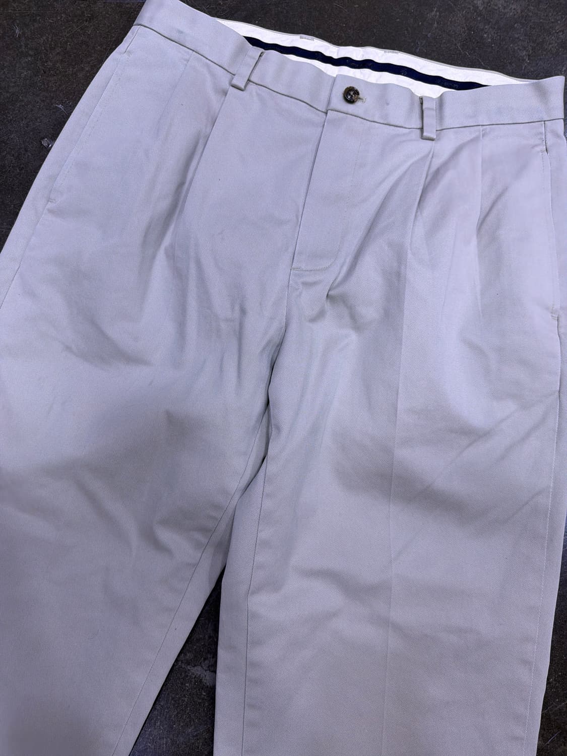 브룩스브라더스 어드밴티지 치노 트래디셔널 코튼팬츠 베이지 34 상품이미지3