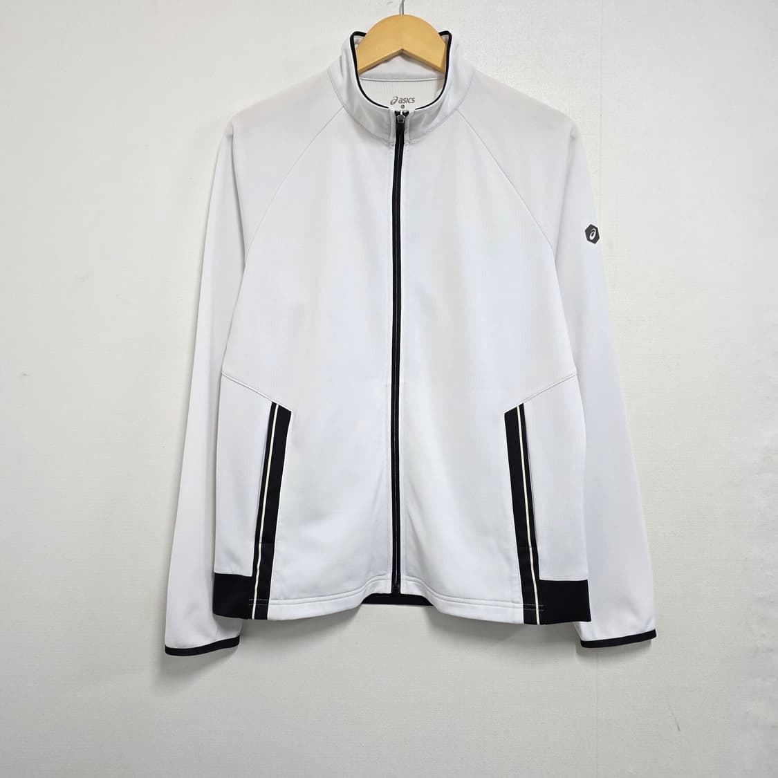 L) Asics 아식스 올드스쿨 화이트 져지 트랙탑 상품이미지1