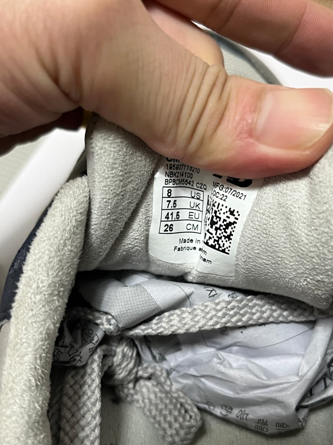 뉴발란스 1600 신발 스니커즈 260 상품이미지6