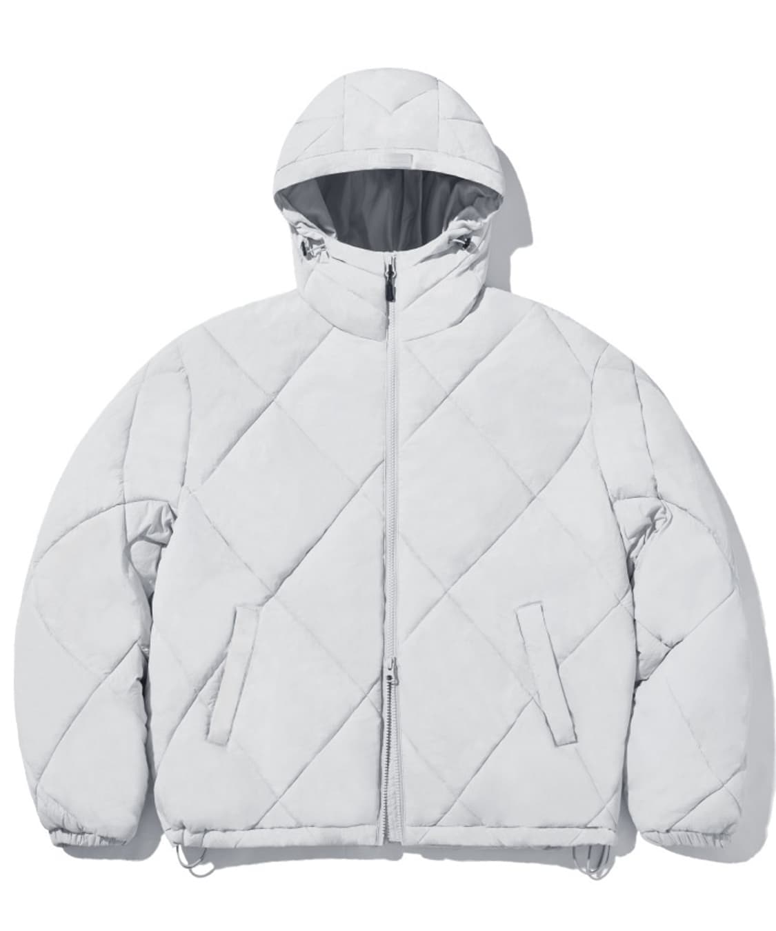 필루미네이트 에어로 윈드 후드 패딩 라이트그레이 S 상품이미지1