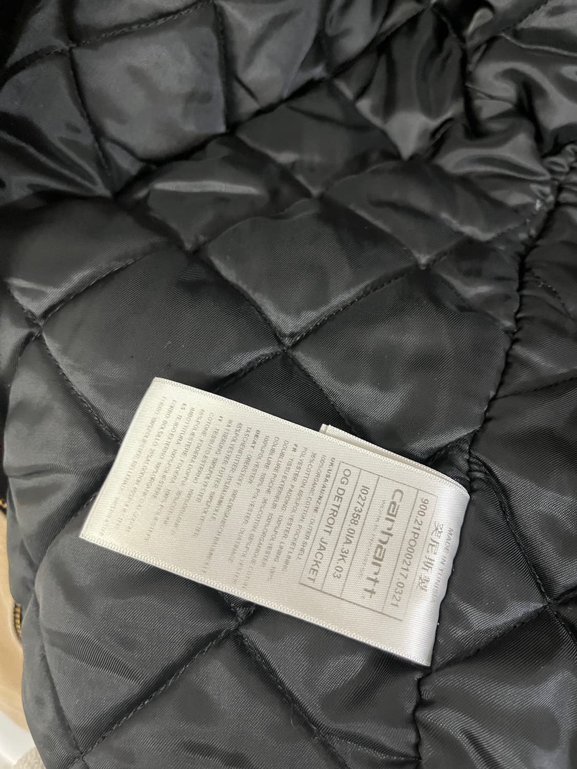 칼하트 WIP OG 디트로이트 자켓 (S) 상품이미지5