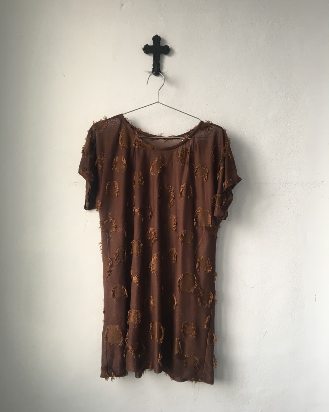 Dot pattern t shirt onepiece 상품이미지2