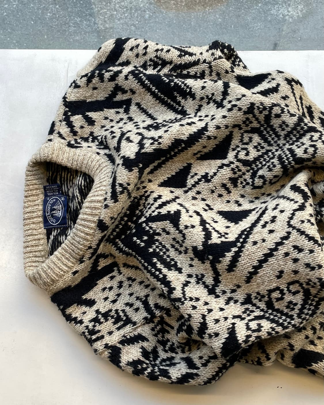 90’s USA Boathouse “SKI” wool sweater  상품이미지7
